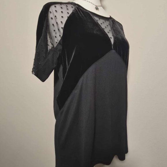 Maje Tops - Maje Black Velvet Top